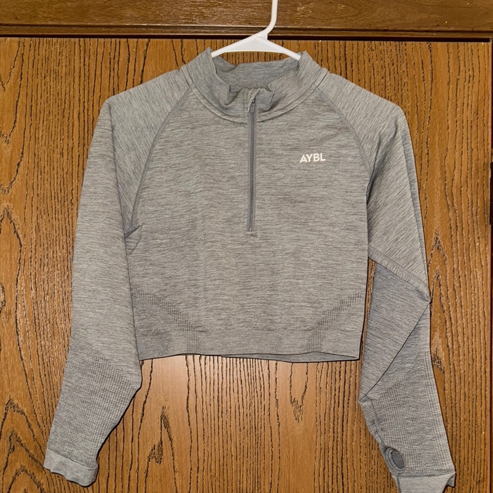 AYBL Gray Crop Top